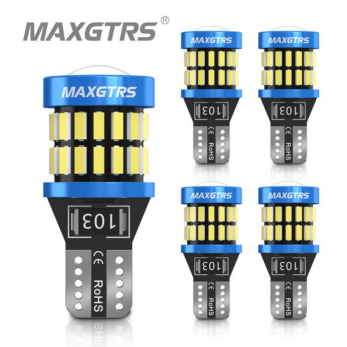Upgraded W5W 2825 175 T10 LED CANBUS 12V 8W 950LM Car Interior Side Light 194 3030 SMD Replacement for Cars Trucks