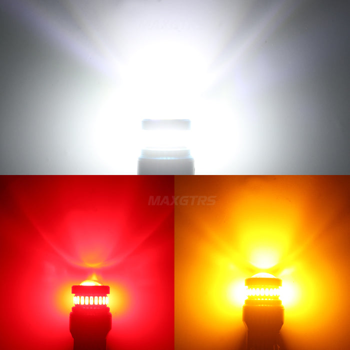 LED Car Lights Bulb  MAXGTRS - 2× 1156 BA15S P21W S25 T20 7440