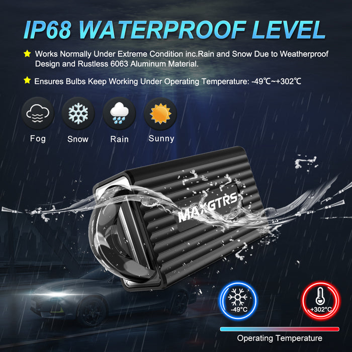 Ultra Thin Direct Beam Car Grilles Daytime Running Light Amber/White DRL LED Auto Front Center Grille Light For Offroad Trunk SUV