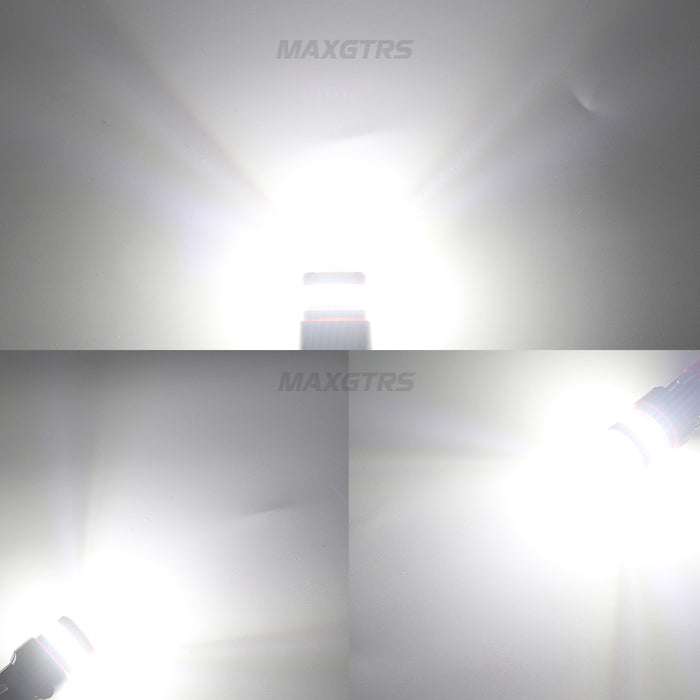 2x Strobe Flash 1156 P21W 7440 BA15S W21W LED Auto Reversing Lights 4014 SMD Car Reverse Light Stop Tail Bulbs 12V 24V White