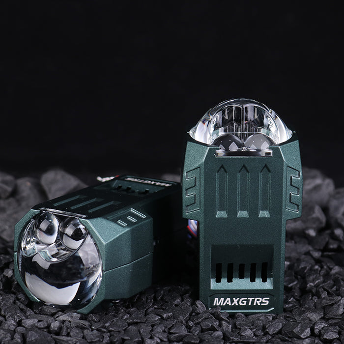 2× Bi Led Module 1.5 Inch Matrix Bi Led Projector Retrofit Headlight High Low Beam for 12V Car Motorcycle Auto Accessories