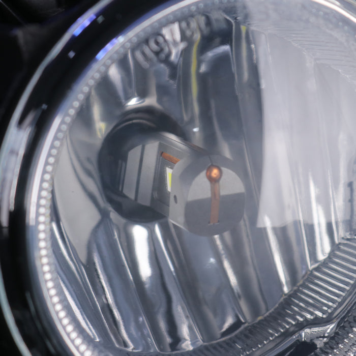 2x 18000LM H11 H8 H9 LED Headlight Bulbs Fanless 6500K White 9005 HB3 Fog Beam 9006 HB4 Double Colors Light Driving Lamp