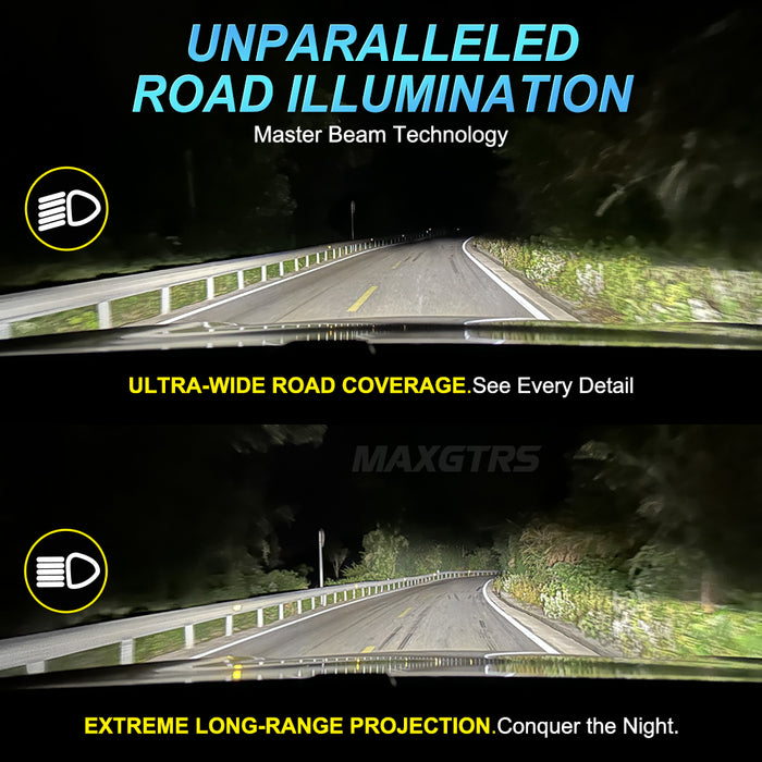 2× Laser 3.0 Inch Bi LED Hyperboloid Projector Lens H7 H4 9005 9006 Headlight Lenticular Optics For Hella 3R Car Accessories