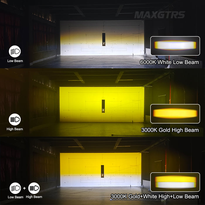 Ultra Thin Direct Beam Car Grilles Daytime Running Light Amber/White DRL LED Auto Front Center Grille Light For Offroad Trunk SUV