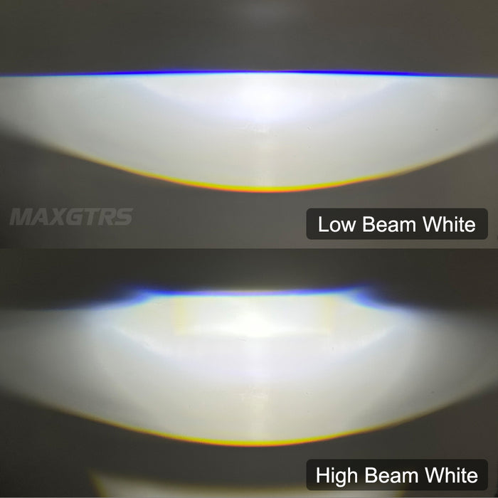 160W H4 LED Headlight Double Projector Lens LED HB2 9003 Auto Lamp Headlamp Hi/Low Beam Light 32000LM With Solenoid Valve