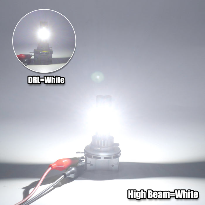 2x H15 LED Bulbs Canbus No Error 90W 30000LM CSP Car Lights for Audi Mercedes Benz Volkswagen Golf Daytime Running Lights