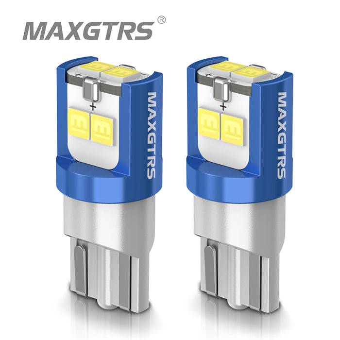 Wedge Style Reverse Led LED Car Lights Bulb | MAXGTRS - 2× T10 W5W 194 168 Car LED Bulb Wedge ...