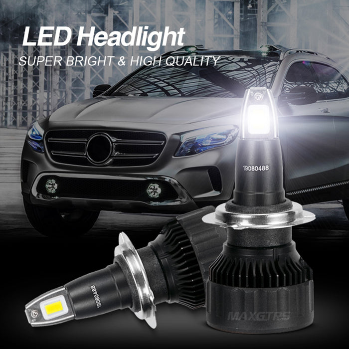 2× H1 H4 H7 H8/H11/H16JP 9005/HB3 9006/HB4 9012 LED Bulbs 70W Mini Headlights Automobiles Fog Lamp