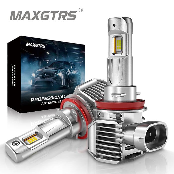 2× H4 H7 H8/H11 9005/HB3 9006/HB4 M5S LED Bulb Car Headlight Turbo Headlamp Auto Lamp for Mercedes
