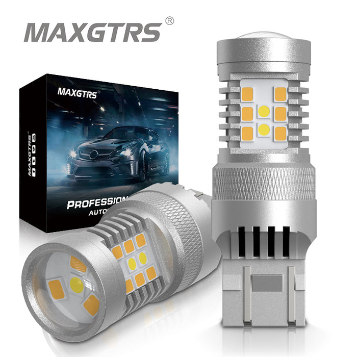 LED Car Lights Bulb  MAXGTRS - 2× T20 7443 W21/5W 1157 3157