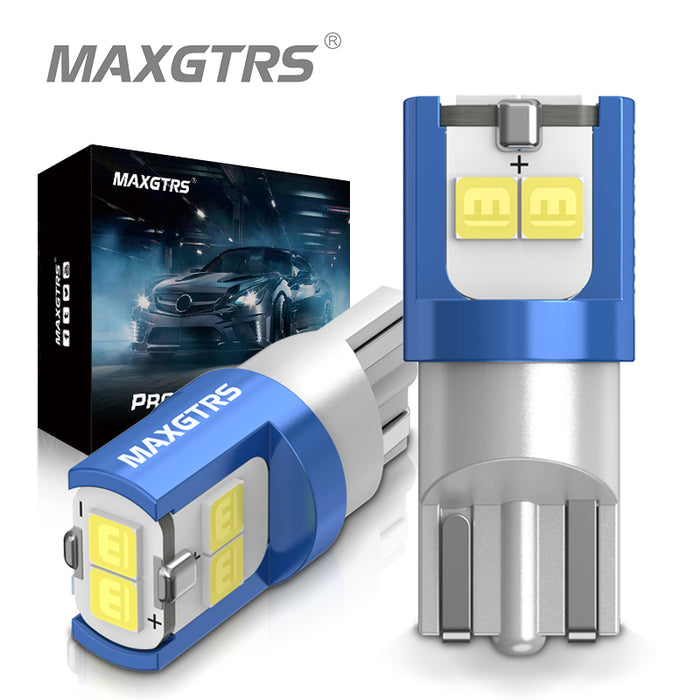 Wedge Style Reverse Led LED Car Lights Bulb | MAXGTRS - 2× T10 W5W 194 168 Car LED Bulb Wedge ...